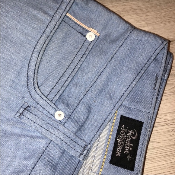 Vintage Big John BJxRJB Tapered Selvedge Skinny Jean - Picture 7 of 15